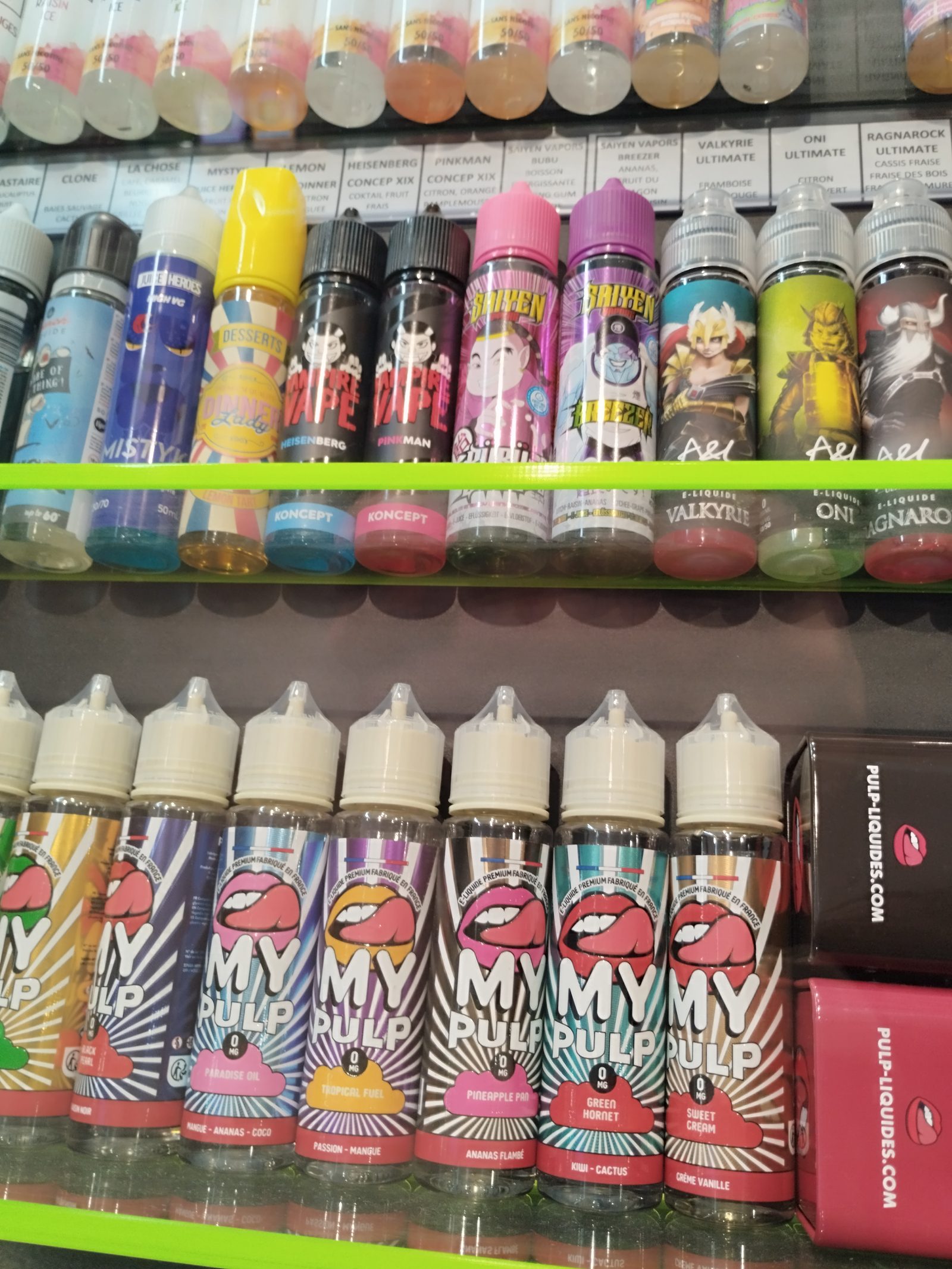 Rayon e-liquides, Horizon 3000 Massy
